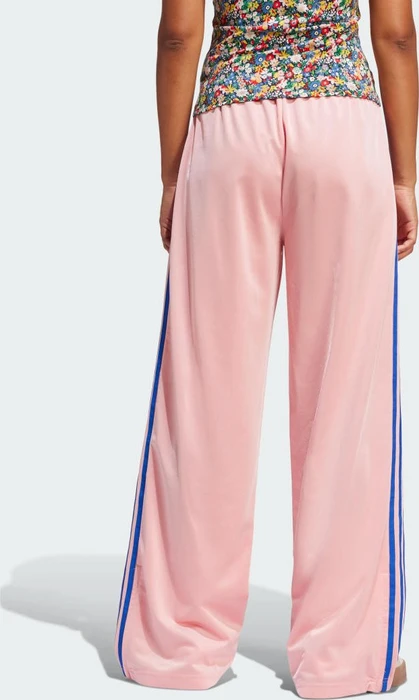 adidas Classic Firebird Loose Trainingshose lang semi pink spark/blue (Damen)