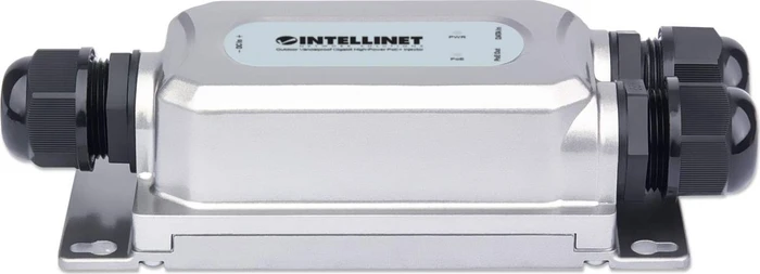 Intellinet Outdoor Wallmount Gigabit PoE-Injektor, 2x RJ-45, 30W PoE+