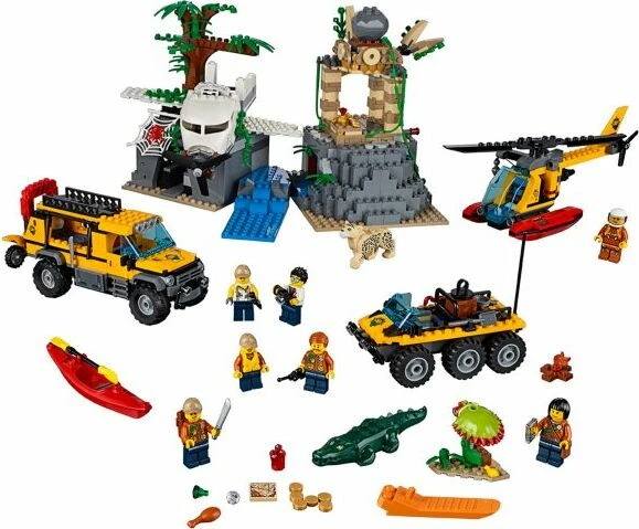 LEGO City Dschungelforscher - Dschungel-Forschungsstation