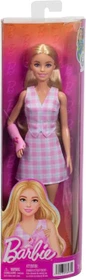 Mattel Barbie - Fashionistas Barbie mit rosa Gipsarm und kariertem Top und Rock