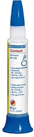Weicon Contact VA 100 Cyanacrylat, mittelviskoser Klebstoff mit langsamer Aushärtung, 60g