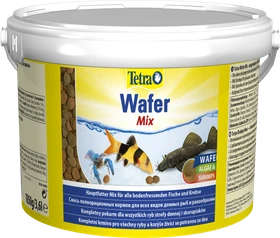 Tetra Wafer Mix Hauptfutter für Bodenfische und Krebse, 1.85kg, 3.60l