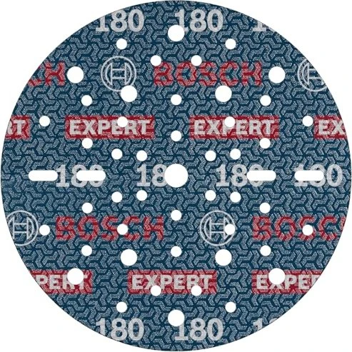 Bosch Professional EXPERT O780 Folienschleifblatt K180, 150mm, 6 Stück