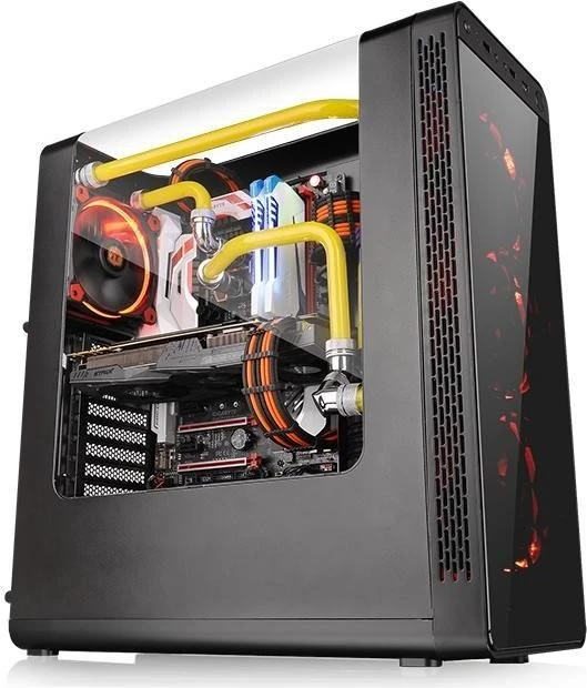 Thermaltake View 27 Gull-Wing schwarz, Acrylfenster