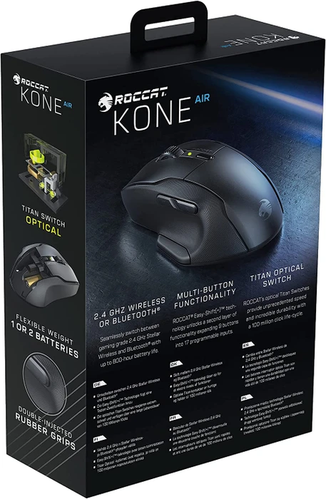 Roccat Kone Air schwarz, USB/Bluetooth