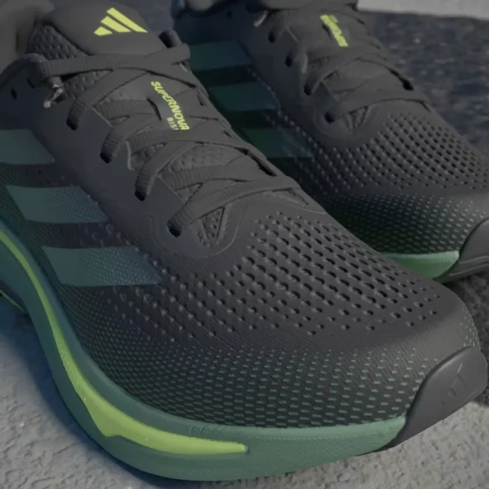 adidas Supernova Rise core black/preloved green/lucid lemon (Herren)