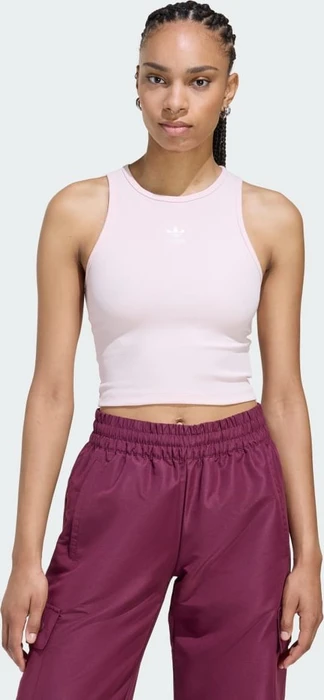 adidas Essentials Ribbed Funktionsshirt ärmellos (Damen)