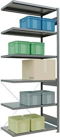 Schulte Lagertechnik Multiplus 250 Anbauregal 100x250x60cm verzinkt