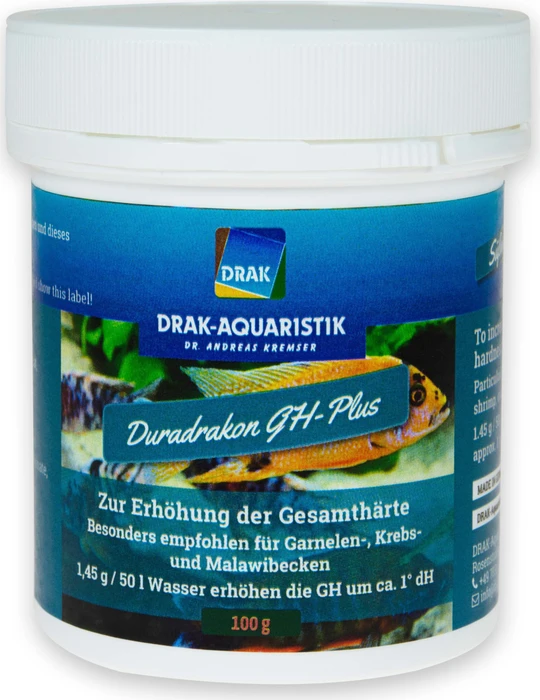 DRAK-Aquaristik Duradrakon GH-Plus Aufhärtesalzmischung, Dose