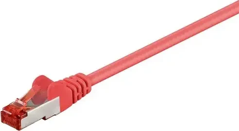 MicroConnect Patchkabel, Cat6, F/UTP, RJ-45/RJ-45, 5m, rot