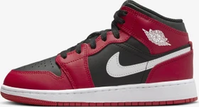Nike Air Jordan 1 Mid black/gym red/white (Junior)