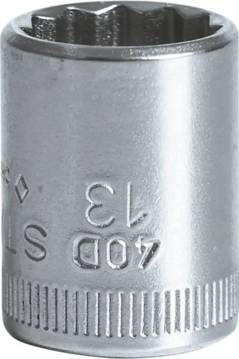 Stahlwille 40D Außenzwölfkant Steckschlüssel 1/4", 13x23mm