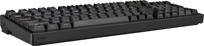 ASUS ROG Azoth 96 HE Gaming Keyboard, Black, hot-swap, ROG HFX V2 Magnetic, USB/Bluetooth, UK