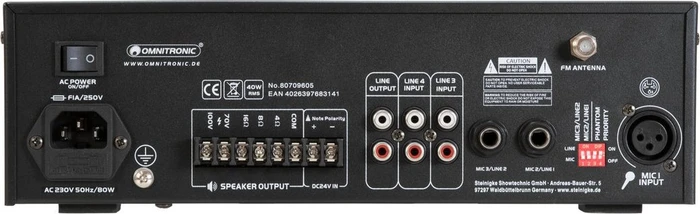 Omnitronic CPE-40P ELA