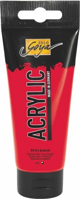Kreul Solo Goya Acrylic Acrylfarbe, echtrot, 100ml (84131)