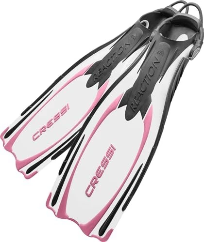 Cressi Reaction Ebs Flossen weiß/rosa