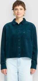 Volcom Wellow Hemd langarm emerald green (Damen)