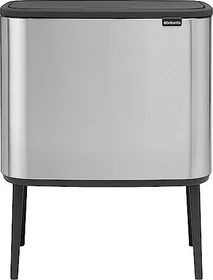 Brabantia Bo Touch Bin 33l matt steel fingerprint proof