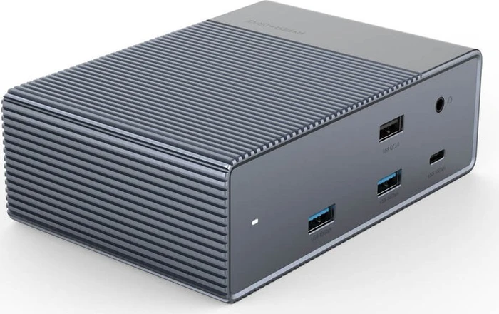Targus HyperDrive GEN2 14-Port Thunderbolt 3 Docking Station, Multiport-Adapter, grau, Thunderbolt 3 [Buchse]