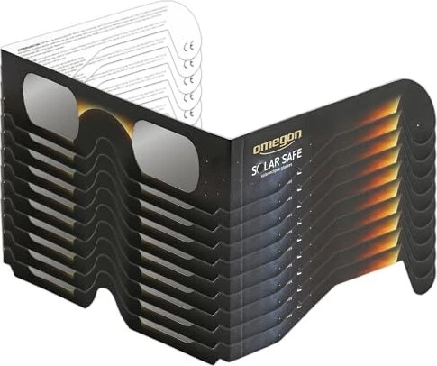 Omegon Solar Safe Sonnenfinsternis-Brille (10 Stück)