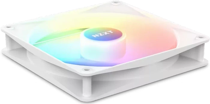 NZXT F Series F120 RGB Core Triple Pack, Matte White, weiss, 120mm, 3er-Pack