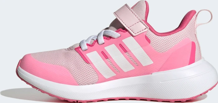 adidas Fortarun 2.0 Cloudfoam Elastic Lace Top Strap clear pink/cloud white/bliss pink (Junior)