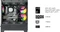 SilverStone Lucid 05, schwarz, Glasfenster Vorschaubild