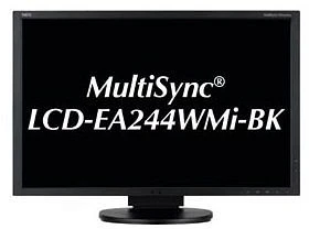 NEC MultiSync EA244WMi-BK, schwarz, 24"