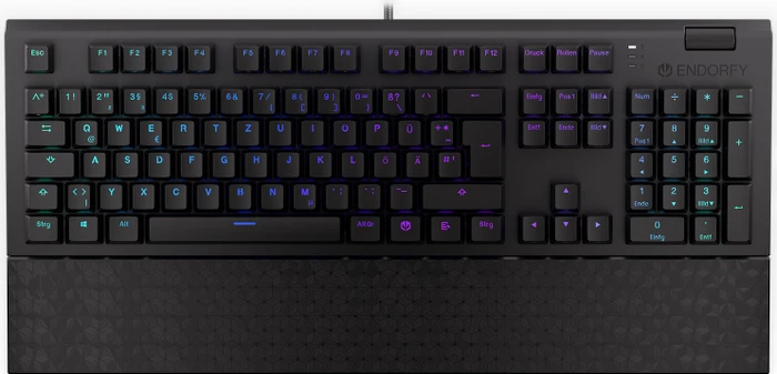 Endorfy Omnis, PBT, LEDs RGB, Kailh RED, USB, DE