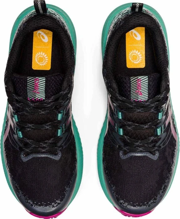 Asics Fuji Lite 2 black/fuchsia red (Damen)
