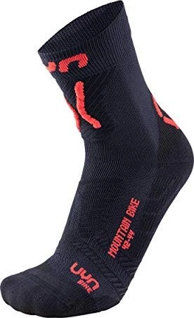 UYN Mountainbike Fahrradsocken schwarz/rot (Herren)