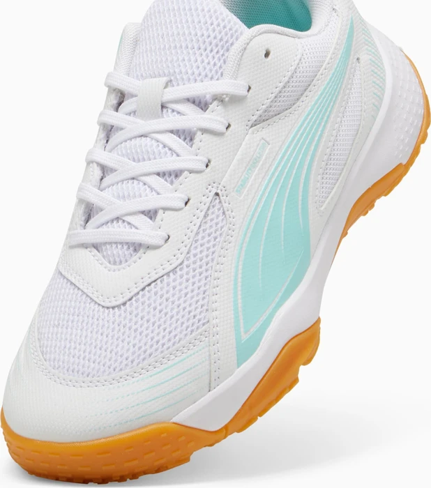 Puma Solarflash III puma white/electric peppermint (Junior)
