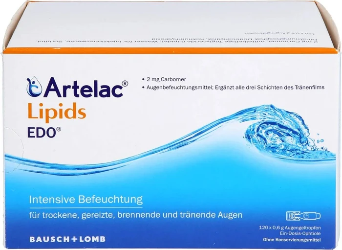 Bausch&Lomb Artelac Lipids EDO Augengel, 72g (120x 0.6g)