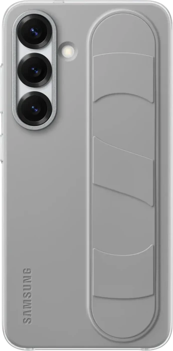 Samsung Standing Grip Case für Galaxy S25 grau