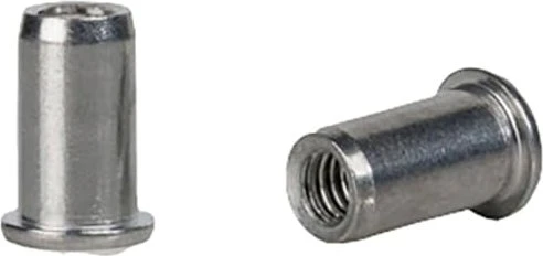 Gesipa Stahl gerändelt Flachrundkopf Blindnietmutter M4x6x11mm, 500 Stück