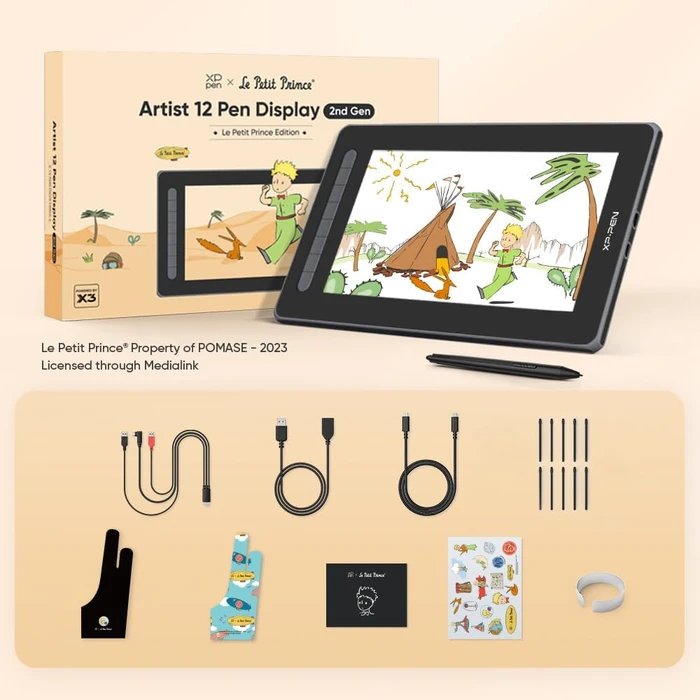 XP-Pen Artist 12 (2. Generation), Der kleine Prinz Version