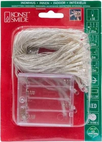 Konstsmide Lichterkette LED 50x tageslichtweiß