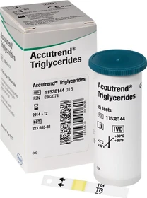 Roche Accutrend Triglyceride Selbsttest, 25 Stück