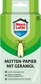 Evergreen Garden Care Nexa Lotte Motten-Papier mit Geraniol