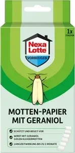 Evergreen Garden Care Nexa Lotte Motten-Papier mit Geraniol