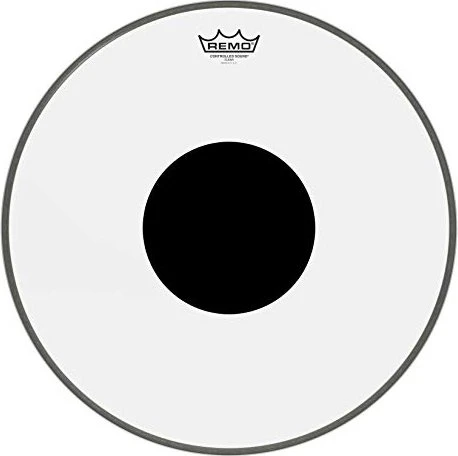 Remo Controlled Sound Clear Black Dot Bass 18"