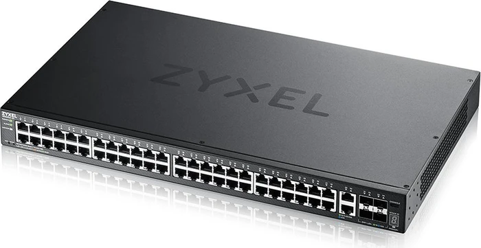 Zyxel XGS2220 Rackmount Gigabit Managed Switch, 50x RJ-45, 4x SFP+