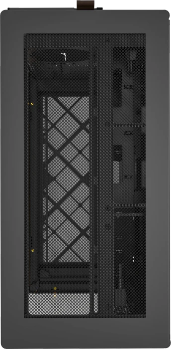Montech HS02 Black, Glasfenster