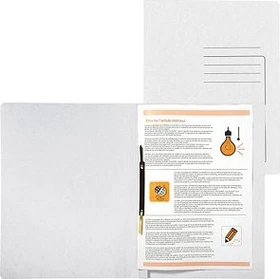 Exacompta Schnellhefter, A4, weiß, 25er-Pack