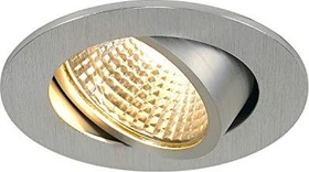 SLV New Tria 68 CS LED Einbauleuchte 827 alu gebürstet