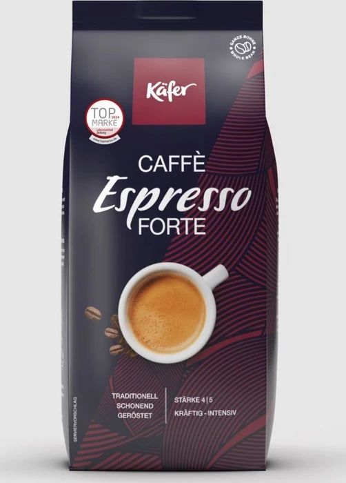Käfer Caffe Espresso Forte Kaffeebohnen, 1.00kg
