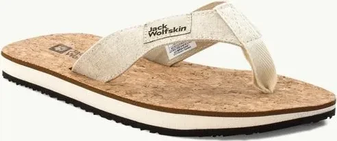 Jack Wolfskin Ecostride 2 Slipper natural/cork (Damen)