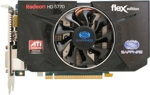 Sapphire Radeon HD 5770 FleX, 1GB GDDR5, 2x DVI, HDMI, DP, lite retail