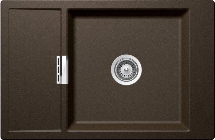 Schock Mono D-100XS Einbau Becken reversibel bronze inkl. Schneidebrett
