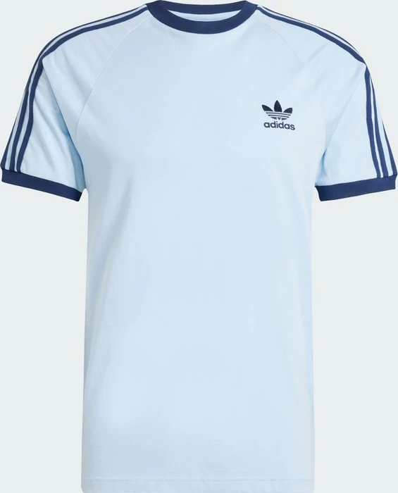 adidas Adicolor Classics 3-Streifen T-Shirt kurzarm clear sky (Herren)